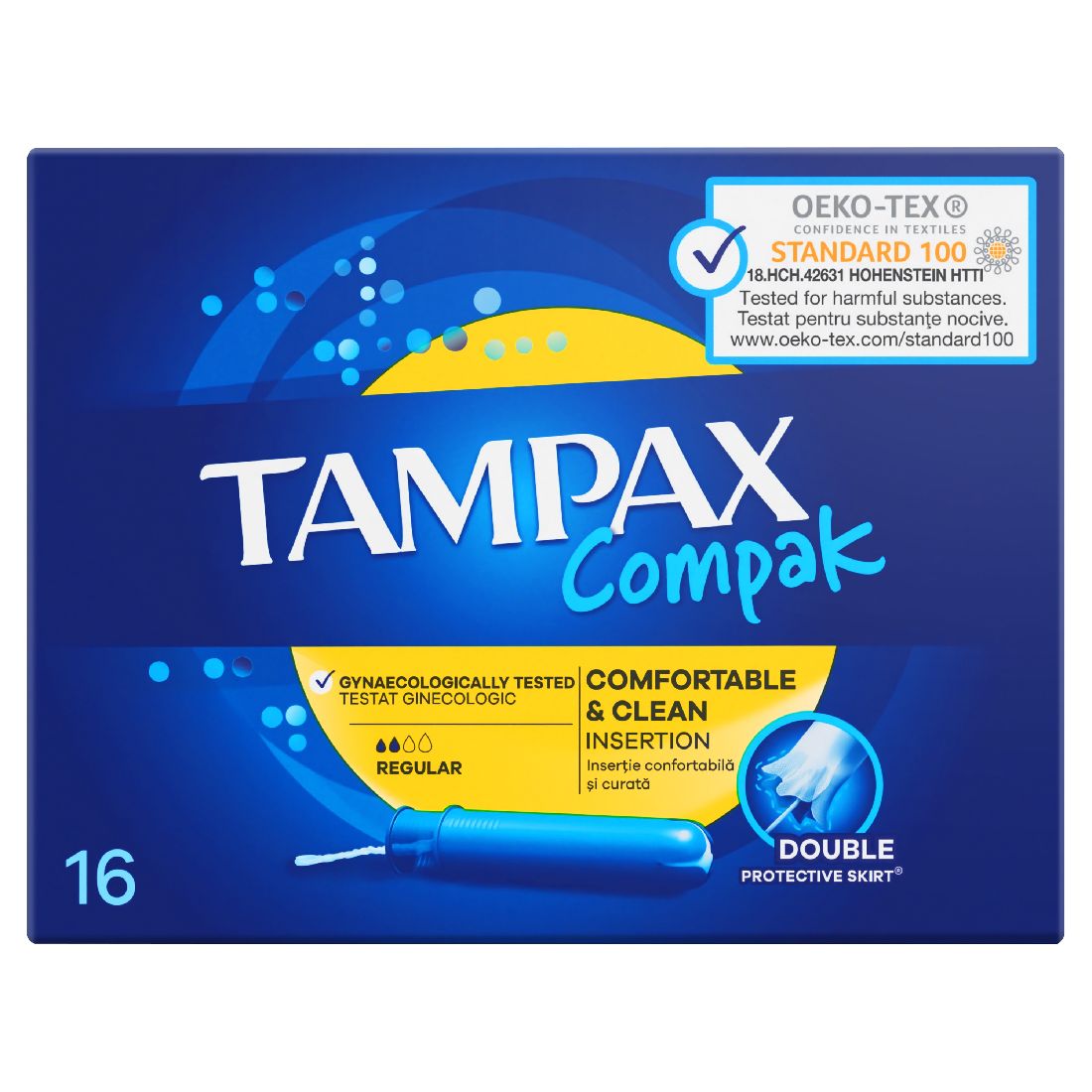 tampax-compak-regular-Ταμπόν-Με-Απλικατέρ-για-Κανονική-Ροή-16-Τεμ1.jpg Tampax Compak Regular Ταμπόν Με Απλικατέρ για Κανονική Ροή 16 Τεμ. - Image 1