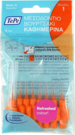 TePe Original Midtooth Brushes 0.45mm Orange 8pcs