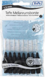TePe Original Middlespoon Brushes 1.5mm Black 8pcs