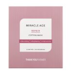 Thank You Farmer Miracle Age Repair Cotton Mask Face Nourishing Mask 25ml 1pcs