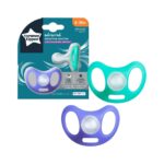 Tommee Tippee Advanced Sensitive Soother Πιπίλες σιλικόνης Sensitive 6-18m (2τμχ)(43349403)