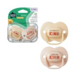Tommee Tippee Any Time  Ορθοδοντικές Πιπίλες σιλικόνης 0-6m Κορίτσι (2τμχ) (43335497-1)