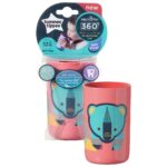 Tommee Tippee Easiflow Cup Εκπαιδευτικό Κύπελο 360° 250ml 12m+ Ροζ (44721217)
