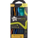 Tommee Tippee EasiGrip Feeding Spoon Κουταλάκια σίτισης σκληρού τύπου 6m+(44718910)