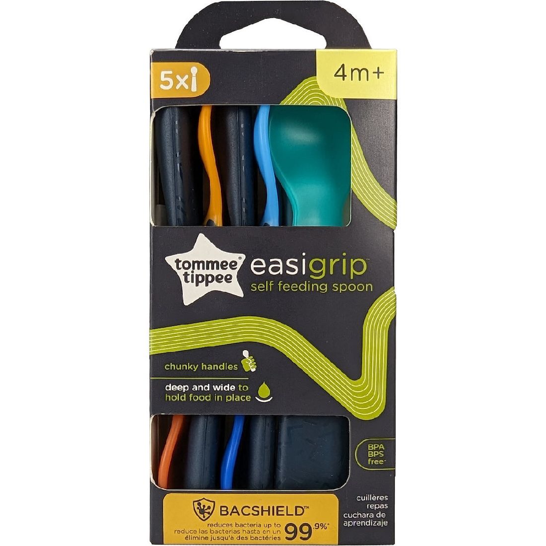 tommee-tippee-easigrip-feeding-spoon-Κουταλάκια-σίτισης-σκληρού-τύπου-6m447189101.jpg Tommee Tippee EasiGrip Feeding Spoon Κουταλάκια σίτισης σκληρού τύπου 6m+(44718910) - Image 1