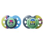 Tommee Tippee Fun Style Orthodontic Silicone Pacifiers for Boy 18-36m (2pcs) (43340565) - Image 2
