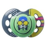 Tommee Tippee Fun Style Orthodontic Silicone Pacifiers for Boy 18-36m (2pcs) (43340565) - Image 3
