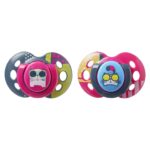 Tommee Tippee Fun Style Ορθοδοντικές Πιπίλες Σιλικόνης Για Κορίτσι 18-36m (2τμχ) (43340465) - Image 2