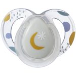 Tommee Tippee Night Time Orthodontic Silicone Pacifiers Night 6-18m Blue⁄White (2pcs)(43336297) - Image 4