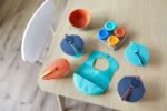 Tommee Tippee Roll 'n' Go Bib Silicone baby bib 6m+ Petrol (46351473) - Image 5