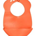 Tommee Tippee Roll 'n' Go Bib Βρεφική σαλιάρα σιλικόνης 6m+ Πορτοκαλί (46351473)
