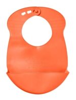 Tommee Tippee Roll 'n' Go Bib Βρεφική σαλιάρα σιλικόνης 6m+ Πορτοκαλί (46351473)