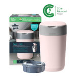 Tommee Tippee Twist & Click Κάδος Απόρριψης Πάνας Ροζ (85101301)