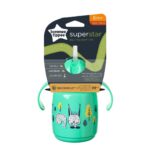 Tommee Tippee Teaching Cup with Handles and Straw 300ml 6m+ Green(447830)