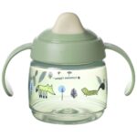 Tommee Tippee Εκπαιδευτικό Κύπελλο Με Στόμιο Μαλακής Σιλικόνης Πράσινο 190ml 4m+(447826) - Image 3
