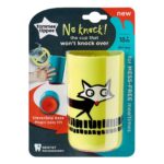 Tommee Tippee Εκπαιδευτικό κύπελλο No Knock που δεν πέφτει 290ml 12m+ Κίτρινο (447160)