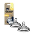 Tommee Tippee Θηλές Σιλικόνης Advanced Anti-Colic - Μέτριας Ροής 3m+(42112852)