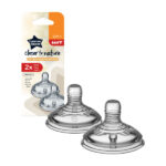 Tommee Tippee Θηλές Σιλικόνης Closer To Nature Για Παχύρευστες Τροφές 6m+Y (42214276) - Image 2
