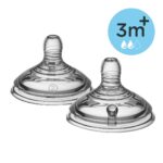 Tommee Tippee Θηλές Σιλικόνης Closer To Nature - Μέτριας Ροής 3m+(42112252) - Image 2