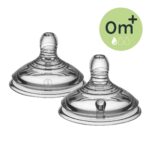 Tommee Tippee Θηλές Σιλικόνης Closer To Nature - Μικρής Ροής 0m+(424584) - Image 2
