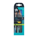 Tommee Tippee Feeding Spoons Soft with Long Handle 4m+ ,5pcs (44719610) - Image 2
