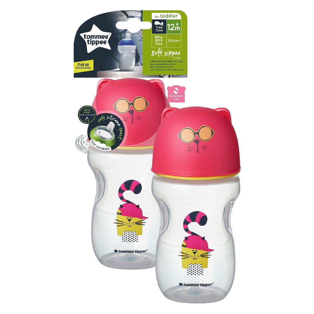 tommee-tippee-Κύπελλο-soft-sippee-Με-Στόμιο-300ml-Ροζ-12m447185111.jpg Tommee Tippee Κύπελλο Soft Sippee Με Στόμιο 300ml Ροζ 12m+(44718511) - Image 1