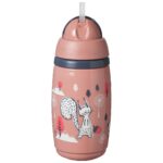 Tommee Tippee Κύπελλο Ισοθερμικό Με Καλαμάκι Ροζ 266ml 12m+ (447825) - Image 2