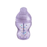 Tommee Tippee Μπιμπερό Advanced Anti-Colic Μικρής Ροής Με Μωβ Σχέδιο 0m+ 260ml (42257604) - Image 2