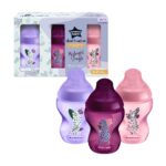 Tommee Tippee Closer To Nature Small Flow Bottle 260ml with Jungle Design (3pcs) 0m+ (422730) - Image 2