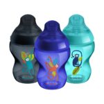 Tommee Tippee Closer To Nature Small Flow Bottle 260ml with Jungle Design (3pcs) 0m+ (422731)