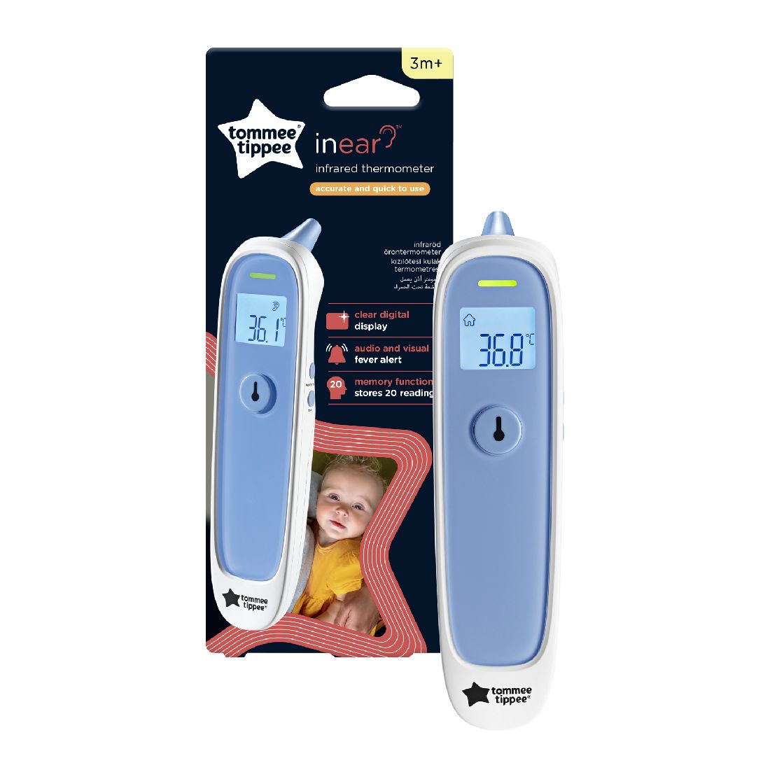 tommee-tippee-Ψηφιακό-θερμόμετρο-αυτιού-για-νεογέννητα-3m-423020411.jpg Tommee Tippee Ψηφιακό θερμόμετρο αυτιού για νεογέννητα 3m+ (42302041) - Image 1
