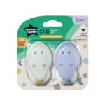 Tommee Tippee κλιπ πιπίλας Πράσινο ⁄ Μπλε (2τμχ) (43336394)