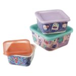 Tommee Tipppee 3 Κουτιά για Σνακ Φαγητού Eco Friendly