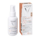 Vichy Capital Soleil Uv-Age Daily SPF50+ Λεπτόρρευστο Αντηλιακό Προσώπου Κατά της Φωτογήρανσης 40ml - Image 2