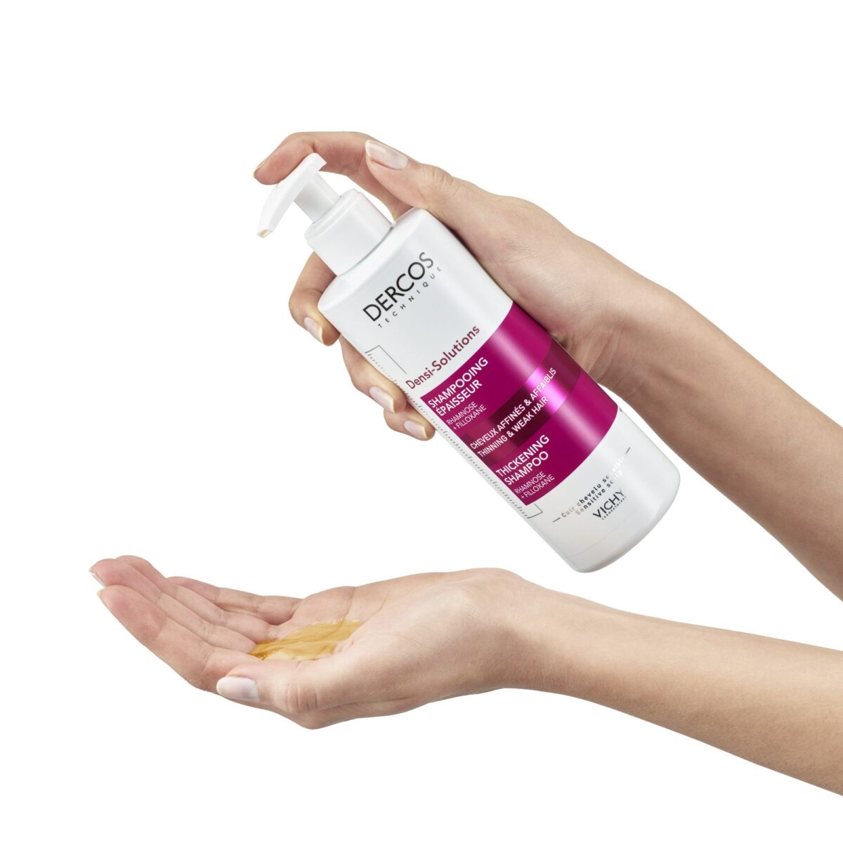 Vichy Dercos Densi-Solutions Thickening Shampoo Σαμπουάν Πύκνωσης για Αδύναμα & Λεπτά Μαλλιά, 400ml - Image 4