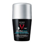 Vichy Homme Invisible Resist 72H Ανδρικό Roll-On Κατά των Σημαδιών & της Έντονης Εφίδρωσης, 50ml