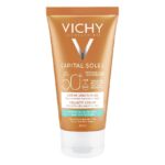 Vichy Ideal Soleil SPF50+ Velvety Cream Αντηλιακό Προσώπου για Βελούδινη Επιδερμίδα, 50ml