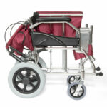 Vita Orthopaedics Aluminium Wheelchair Carrying VT401 09-2-004 45cm Burgundy - Image 4