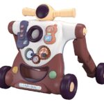 Walker & Scooter Robo Περπατούρα Καφέ για 12+ Μηνών