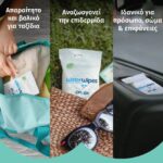 WaterWipes On the Go Μωρομάντηλα με 99,9% Νερό, 10 Μαντηλάκια - Image 3
