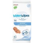 WaterWipes Sensitive+ 100% Plastic-free Άοσμα Μωρομάντηλα με 99,9% Νερό, 28τεμ