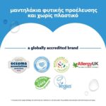 WaterWipes Sensitive+ 100% Plastic-free Άοσμα Μωρομάντηλα με 99,9% Νερό, 28τεμ - Image 3