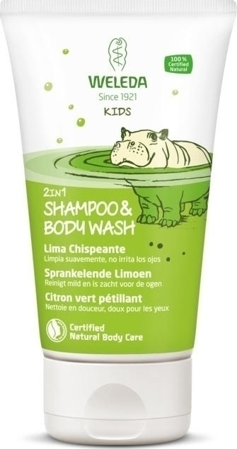 weleda-2in1-shower-shampoo-3834kids3834-Βιολογικό-Παιδικό-Αφρόλουτρο-38-Σαμπουάν-με-Λεμόνι-150ml1.jpg Weleda 2in1 Shower Shampoo "Kids" Βιολογικό Παιδικό Αφρόλουτρο & Σαμπουάν με Λεμόνι 150ml - Image 1
