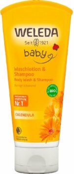 Weleda Calendula Shampoo & Calendula Shampoo Shower Gel 200ml & Diaper Change Cream 75ml - Image 6