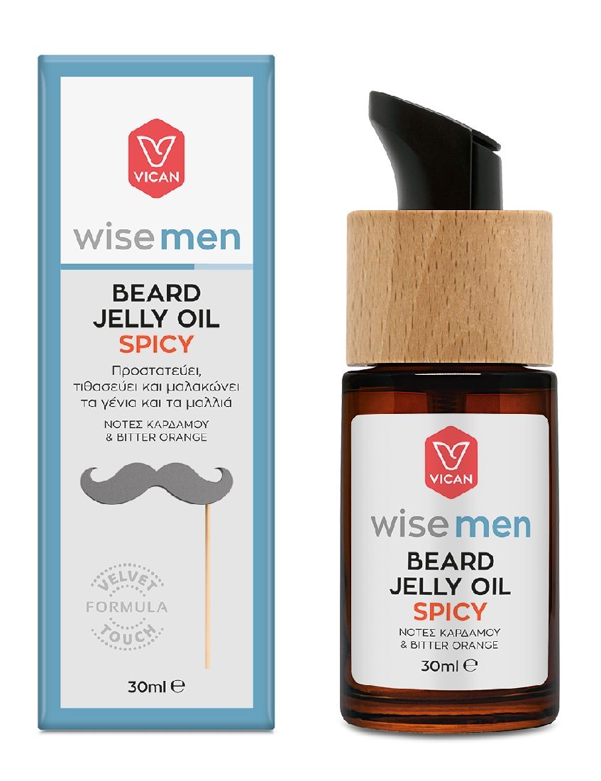 wise-men-beard-jelly-oil-spicy-30ml1.jpg Wise Men Beard Jelly Oil Spicy, 30ml - Image 1
