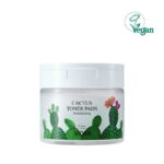 Yadah Cactus Toner Pads Δίσκοι Ενυδάτωσης & Απολέπισης 60τεμ.