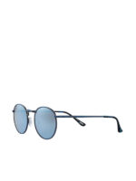Zippo Sunglasses with blue metal frame and blue mirror lens OB130-04