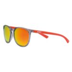 Zippo Sunglasses with Grey Granular Frame and Orange Mirror Lens OB142-07