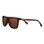 Zippo Sunglasses with Brown Tartaruga Red Skeleton and Brown Flashlight OB223-4