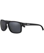 Zippo Sunglasses with Black Matte Red Frame and Black Polarized Lens OB78-04